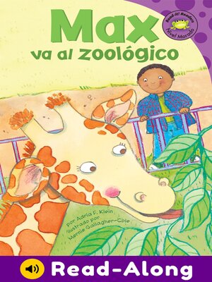 cover image of Max va al zoologico